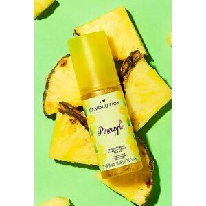 I love revolution pineapple brightening makeup fixing spray